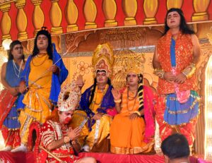 राम जी के राज्याभिषेक, पुरुस्कार वितरण के साथ मुख्य रामलीला संपन्न