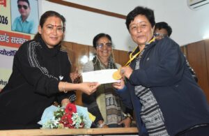 शारीरिक और मानसिक स्वास्थ्य की कुंजी है खेल : रेखा आर्या
