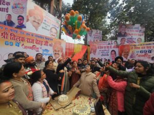 किच्छा विधायक तिलकराज बेहड़ जी का 69वां जन्मदिवस धूमधाम से मनाया गया
