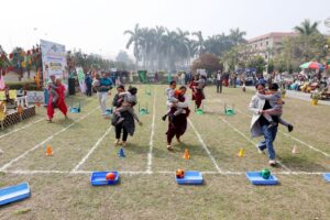 होली चाइल्ड स्कूल में किड्सवेंचर स्पोर्ट्स फिएस्टा का आयोजन