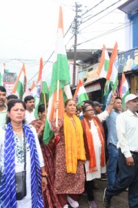 तिरंगा यात्रा में उमड़ा जनसैलाब, हर घर तिरंगा अभियान को मिला व्यापक समर्थन: रेखा आर्या
