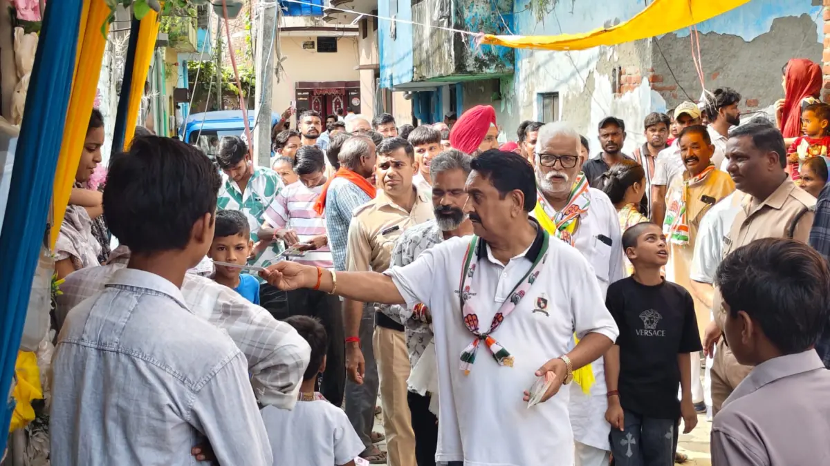 राजेश प्रताप सिंह आम आदमी के प्रत्याशी, हर समय जनता के बीच उपलब्ध : बेहड़, विधायक बेहड़ ने फीता काटकर कांग्रेस कार्यालय का किया उद्घाटन